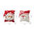 Christmas Santa,Snowman Throw Pillow