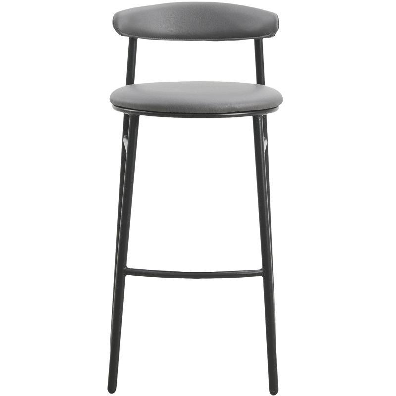 Tabouret de bar 29,5 Larue, Gris anthracite