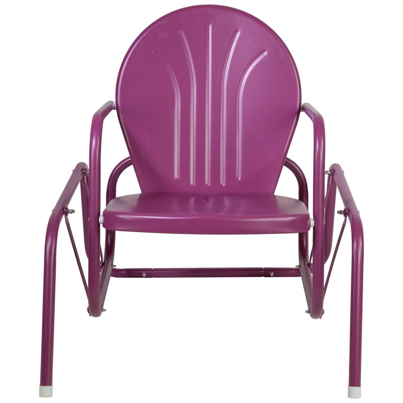Fauteuil coulissant d'extérieur en métal