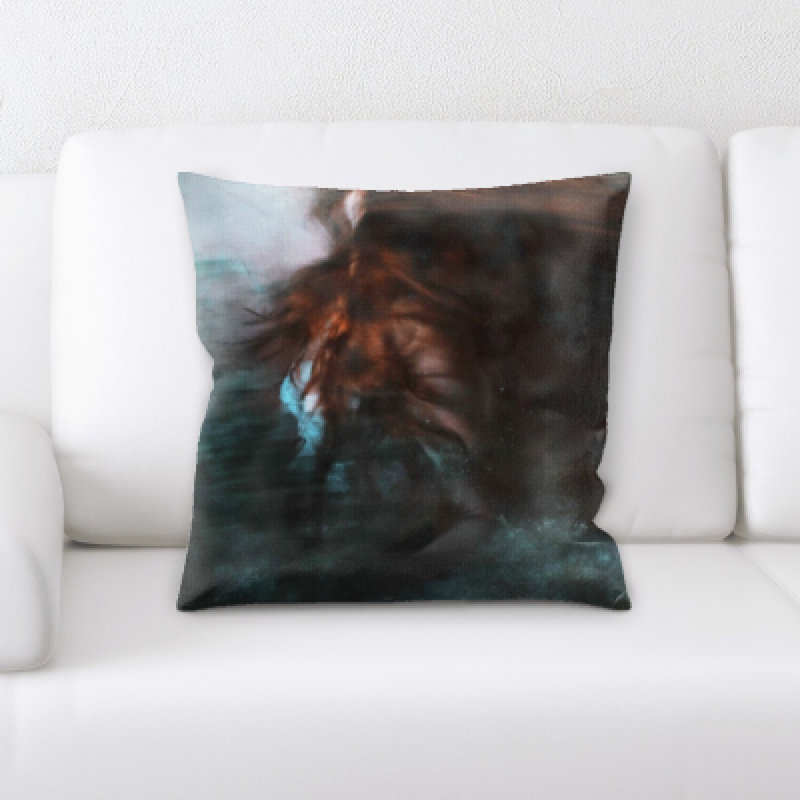 Microsuede Throw Pillow