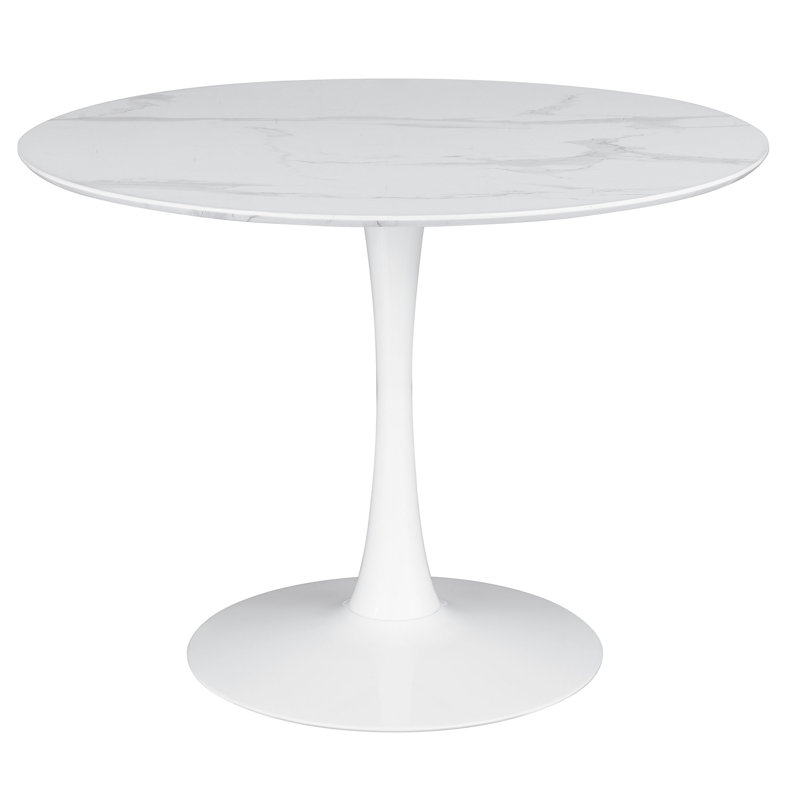 Noreeta Pedestal Dining Table, 30.25" H x 40.4" L x 40.4" W