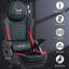 Metro Lane Adjustable Swiveling PC & Racing Game Chair-768349530