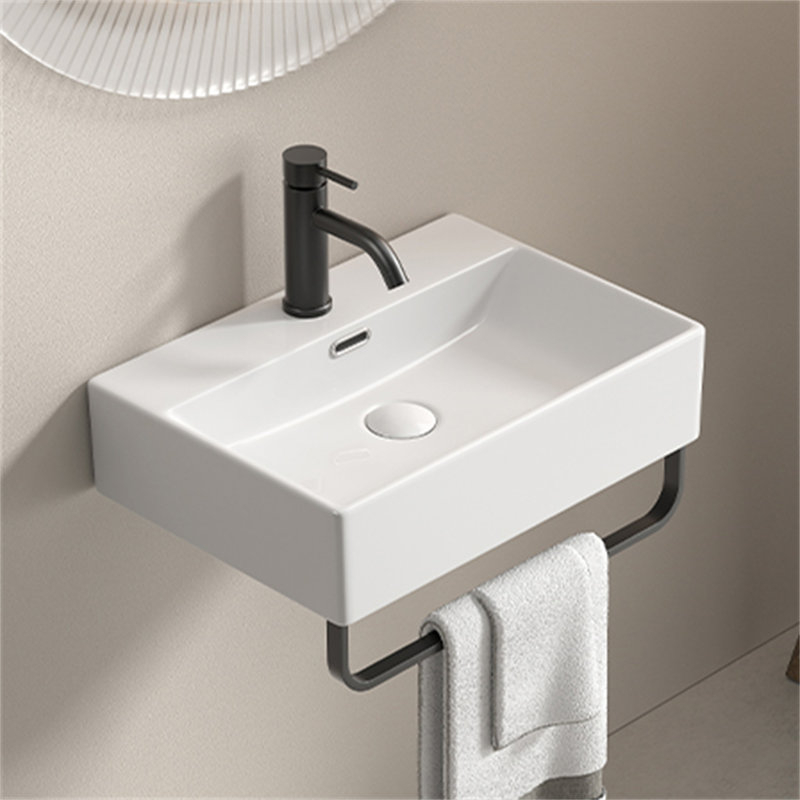 Lavabo vasque blanc
