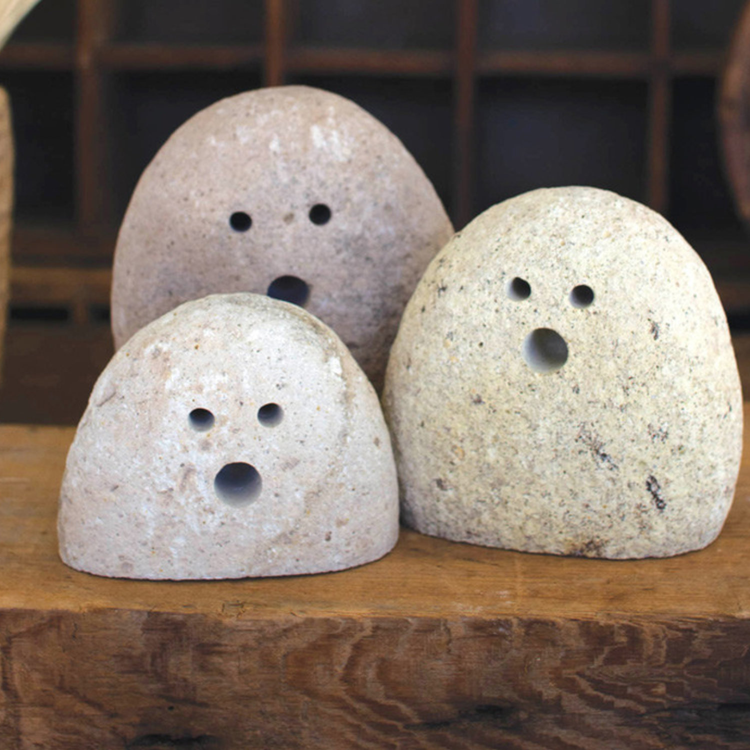 Halloween Ghost Rocks