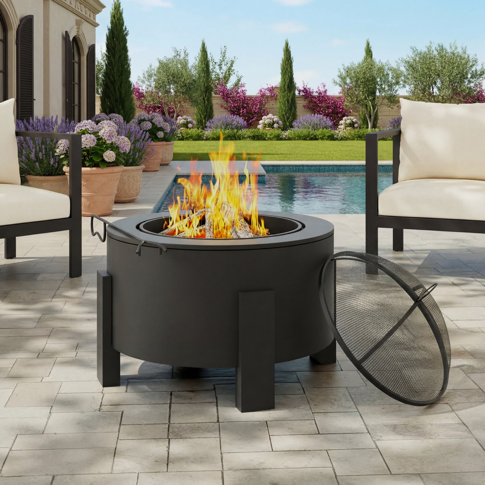 Lulu Round Fire Pit