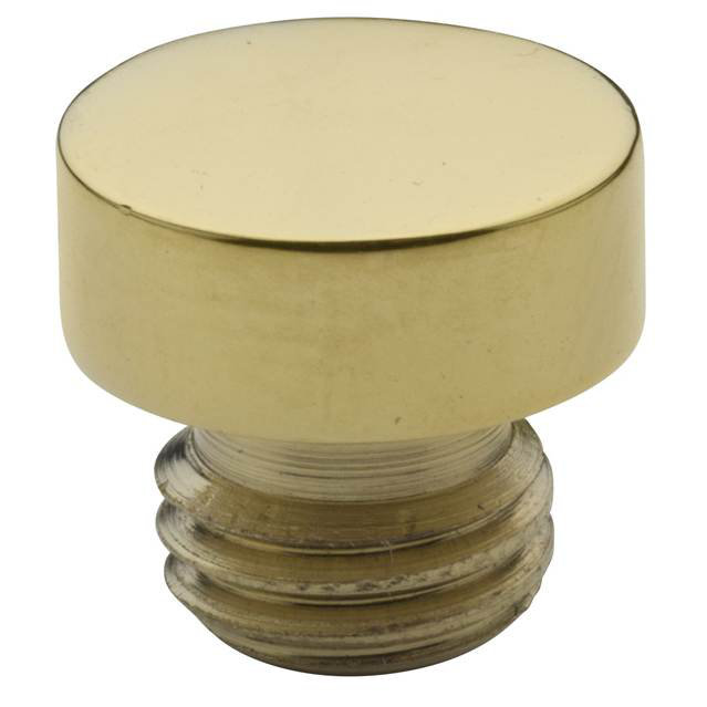 Button Tip for Radius Corner Hinge, Lifetime Brass