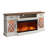 70" Farmhouse Electric Fireplace TV Stand for TVs Up to 80" with 2 Drawers & Timer-529207384