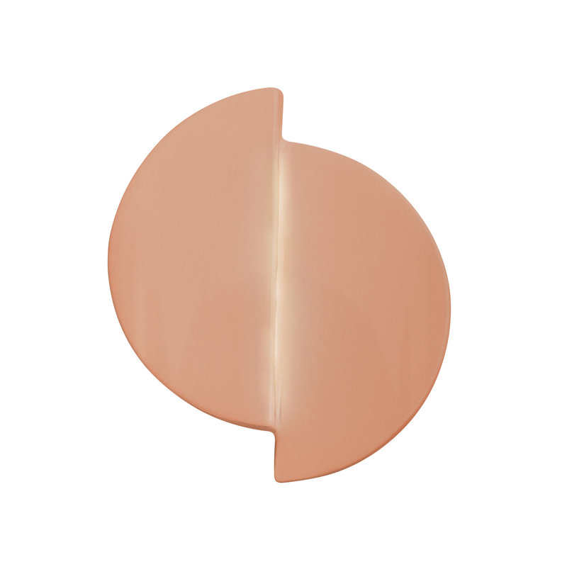 Applique murale 1 lumière DEL Tenny, Rosé brillant