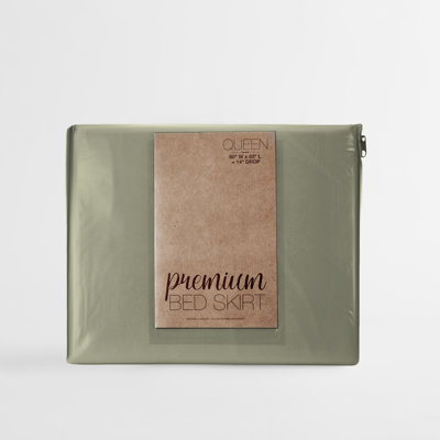 Roscoe 14" Drop Length Tailored Bed Skirt