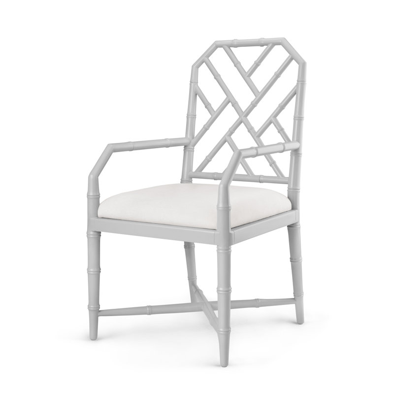 Jardin Upholstered Arm Chair, Gray
