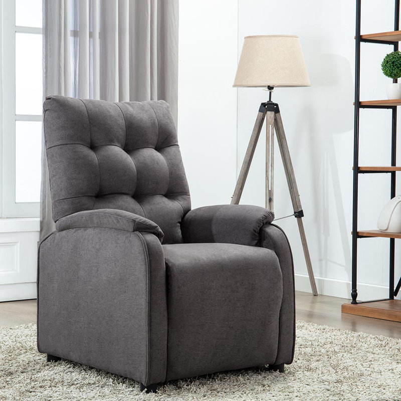 Rigsby 73cm Wide Standard Recliner, Charcoal