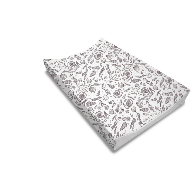 Sea Circus Anti Roll Changing Mat, Stormy Grey