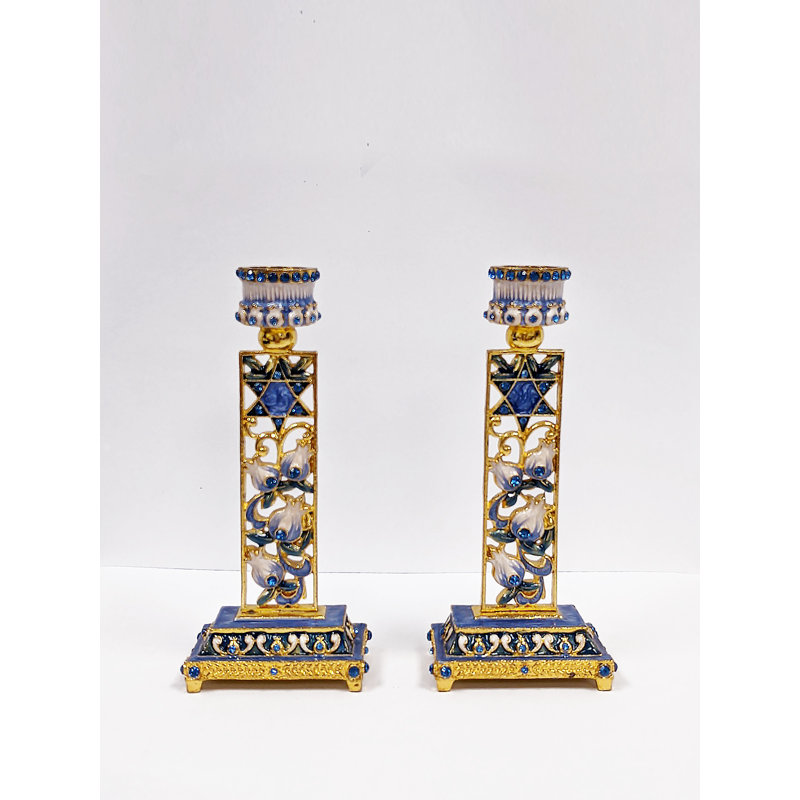 5.5'' H Crystal Tabletop Candlestick