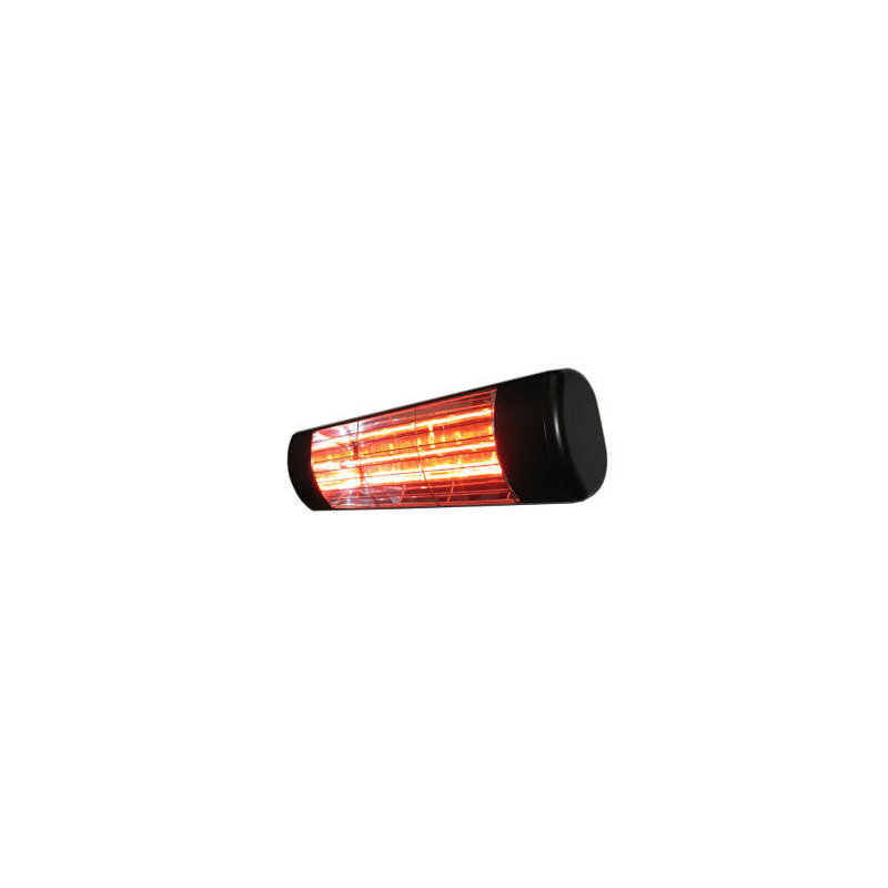 Qualls Electric Ceiling Mounted Patio Heater, Black