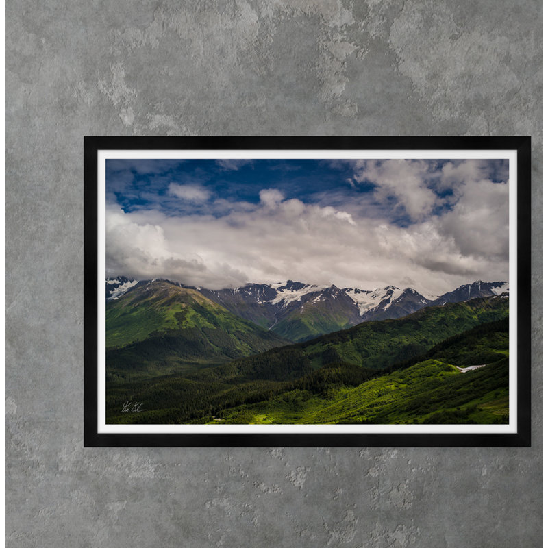 View From Mt. Alyeska Tram Iii Print