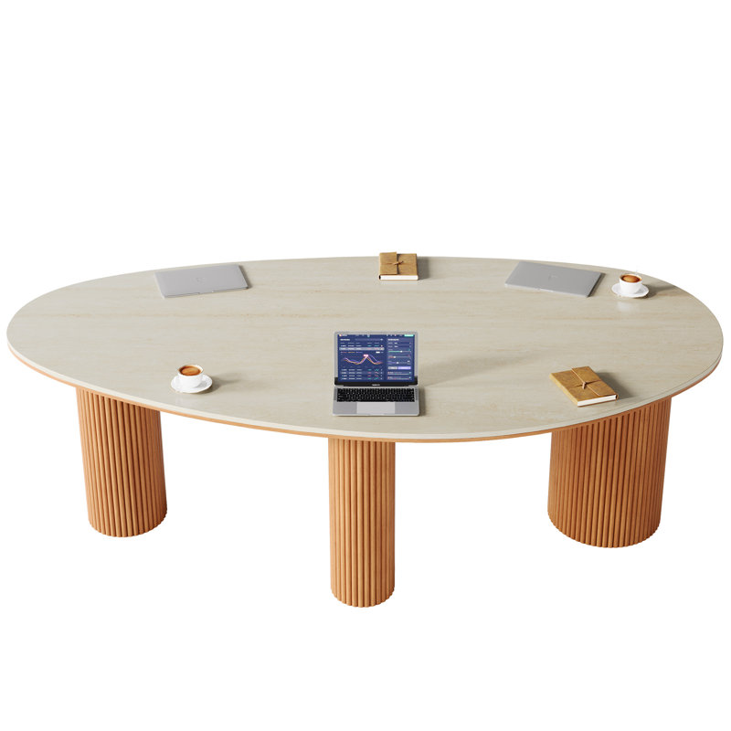 Table de conférence ovale 87 po Haigh