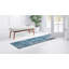 Tapis oriental bleu Brandt-22568163