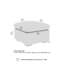 Repose-pieds modulaire Aulander, meubles de salon-123857398