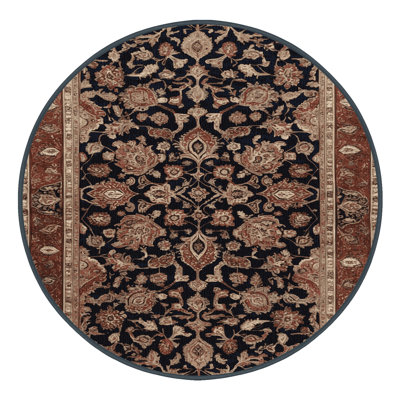 Tapis brun lavable à la machine