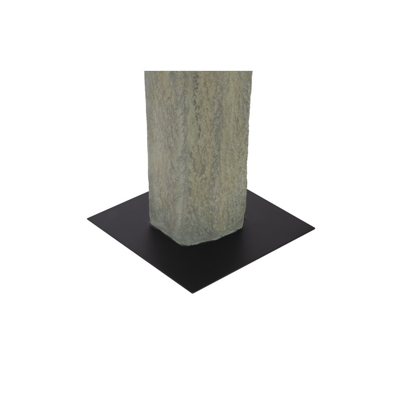 White Stone Cast Women Statue, Gray