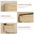Arched 5-Drawer Dresser, 45" Tall Wooden Chest with Curved Profile, Modern Closet Storage Organizer for Living Room, Entryway or Nursery - Natural Oak-2027862835