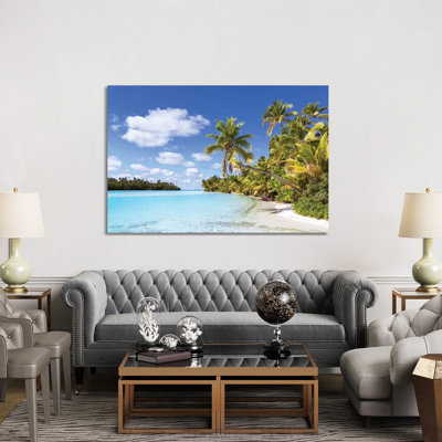 One Foot Island, Aitutaki, Cook Islands I 1 Piece Wrapped Canvas Wall Art