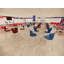 Table de social - Base en X - Rond-36034250