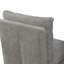 Chaise rembourrée Faouzi avec roulettes-1135584818