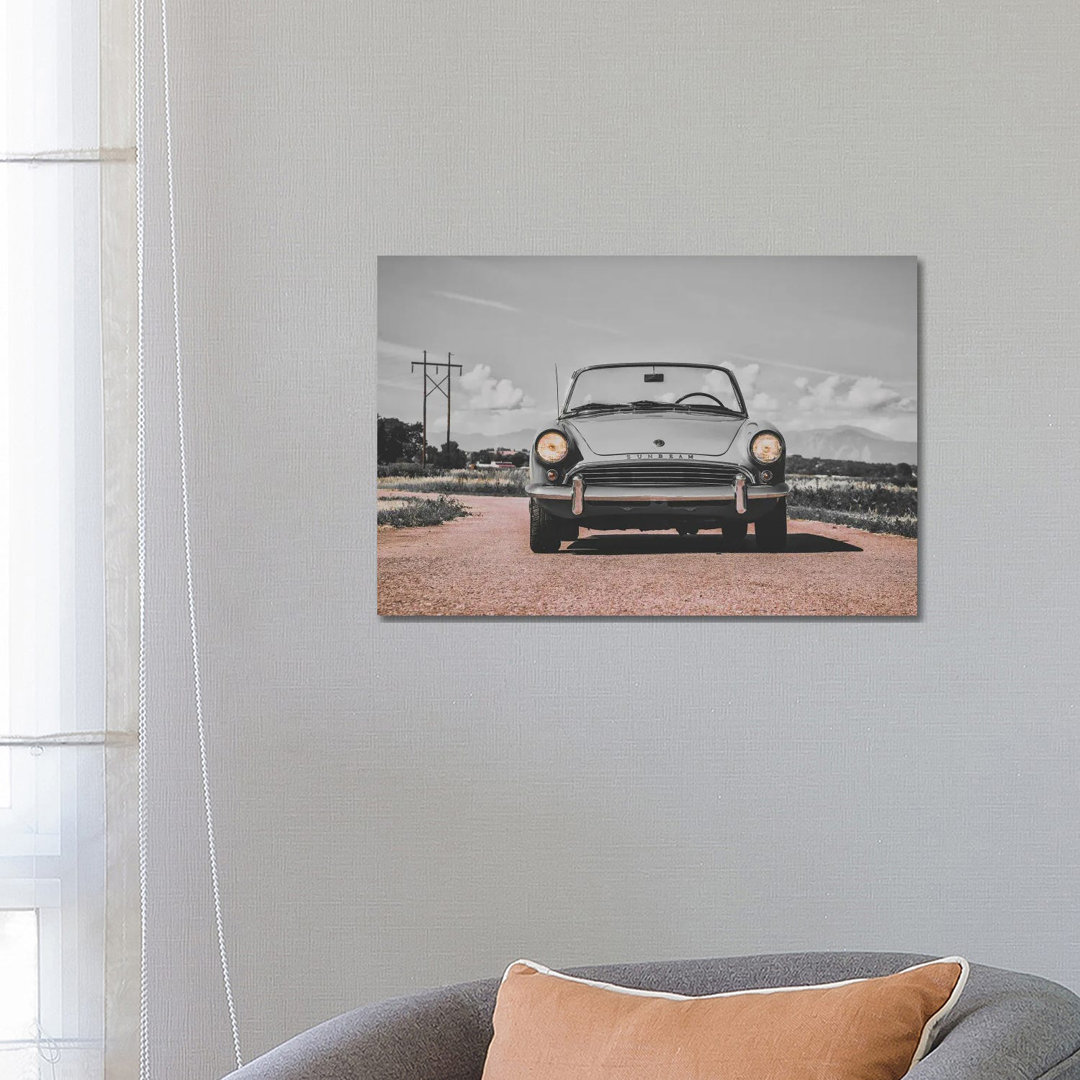 1960 Sunbeam Alpine Convertible von Christopher Thomas - Galerie-verpackte Leinwand Giclée auf Leinwand