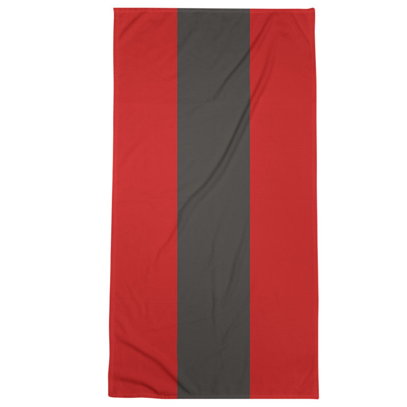 Microfiber Bath Towel, Tennessee Red Football Red/Graphite