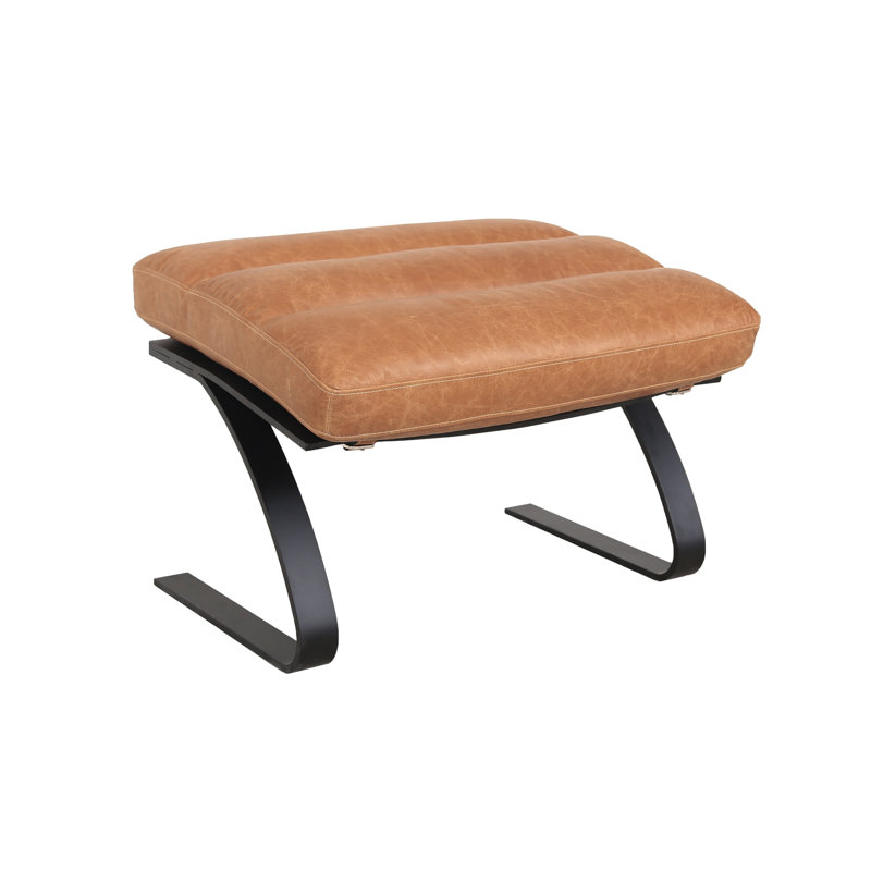Lavello Leather Accent Stool