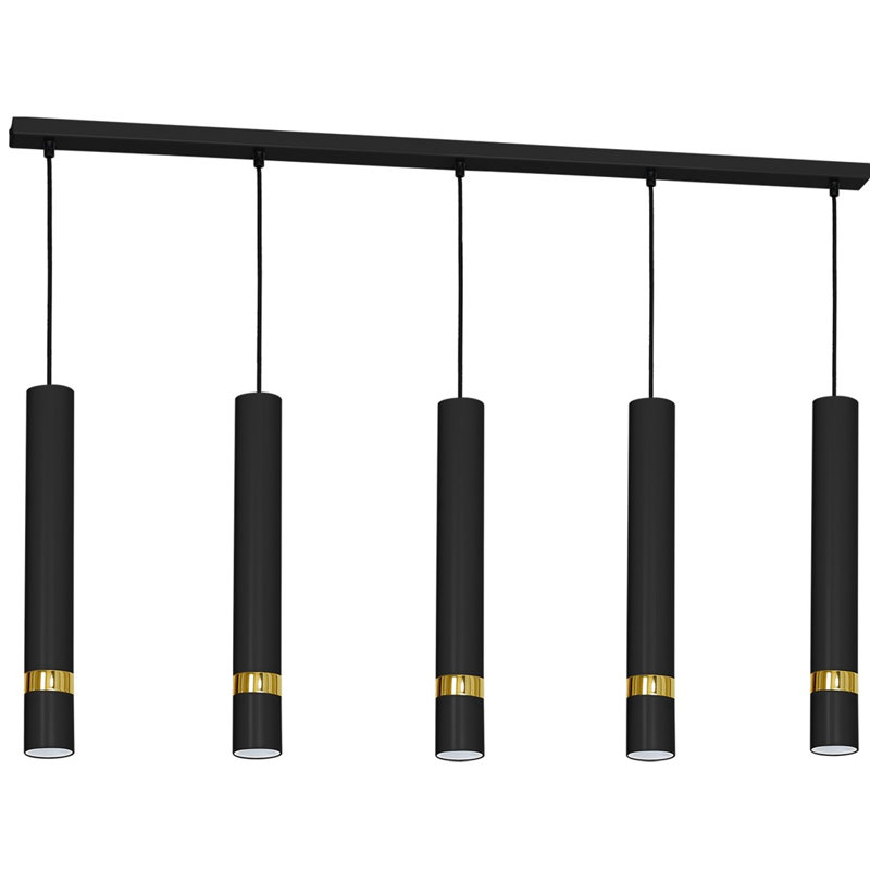 Joker 5 - Light Kitchen Island Pendant, White/Gold, White
