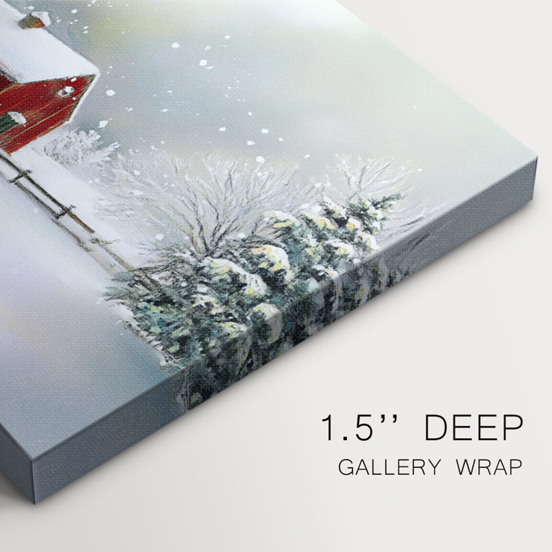Christmas Holiday Art III- Gallery Wrapped Canvas-CXLIX, 40" H x 60" W