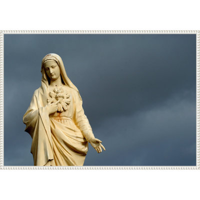 Virgin Mary Framed Canvas Wall Art Print