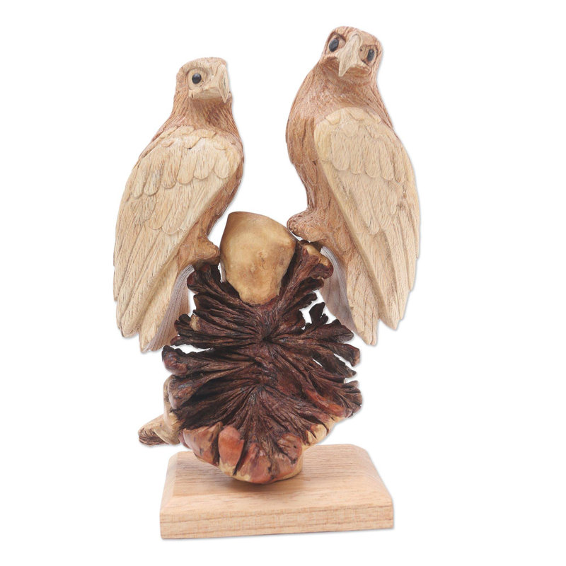 Statuette en bois Millwood Pines, Eagles
