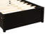 Lit plateforme simple en bois massif avec lit gigogne - Maximisez la fonctionnalité de votre chambre à coucher-1656782417