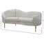 Shurtz 67" Velvet Curved Loveseat-273919165