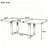 Extendable Dining Table with Removable Leaf-751685021
