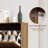 Walnut Shoe Cabinet With 2 Flip Drawers, Modern Entryway Shoe Storage Organizer-2000061258-2006722201