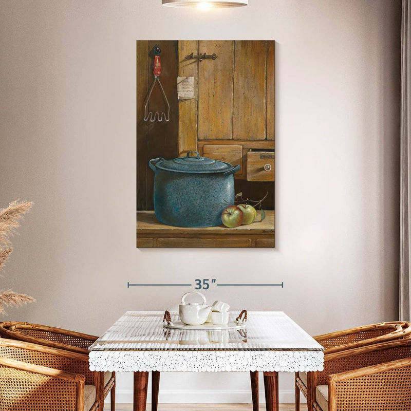 Senne Apple Dumplings, 48" H x 32" W
