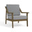 Marlo Solid Wood Teak Outdoor Lounge Chairs With Cushion And Arms-114980288-114980286