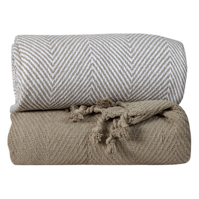 Jeté luxueux 100% coton