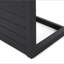 Table en forme de C Cape Coral Alu - gris-1862581720