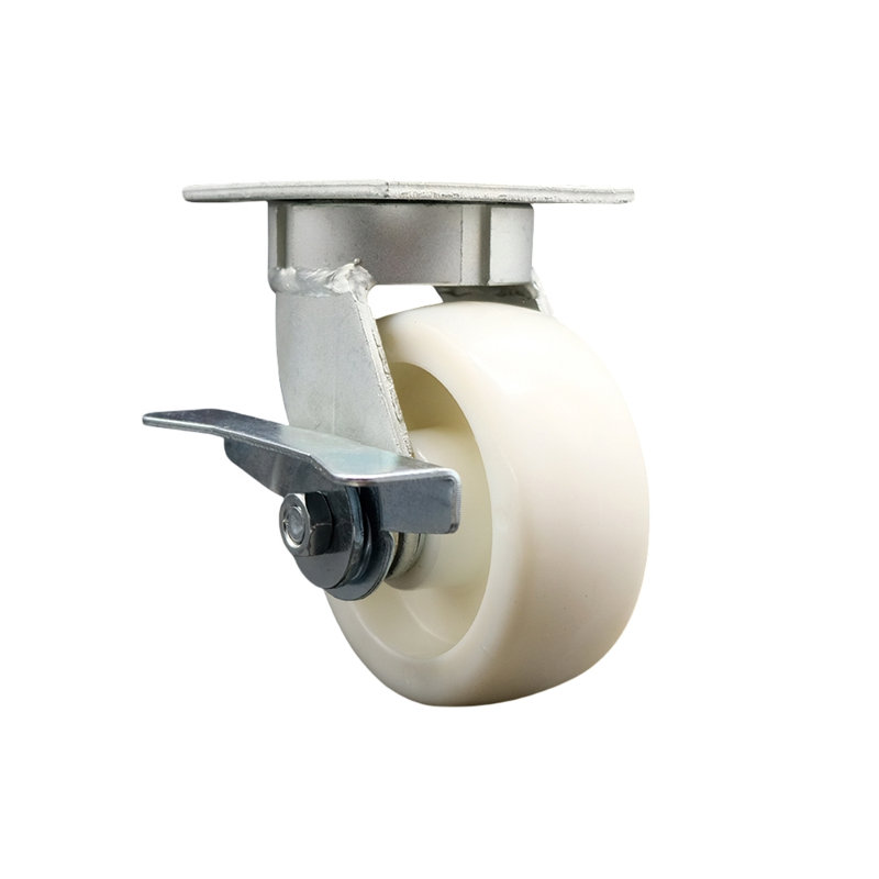 Kingpinless Nylon Swivel Caster