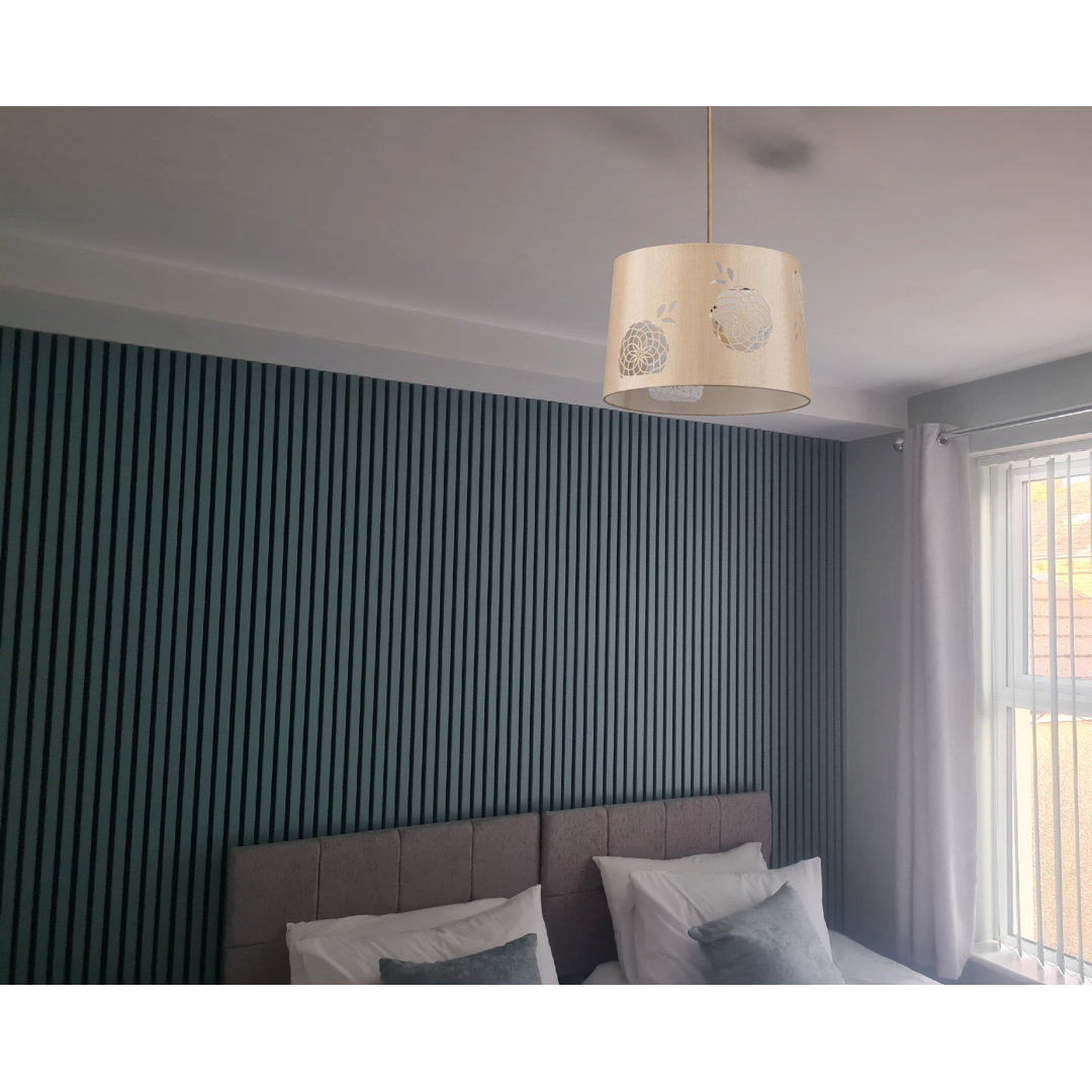 20cm H Polyester Drum Lamp Shade ( Uno )