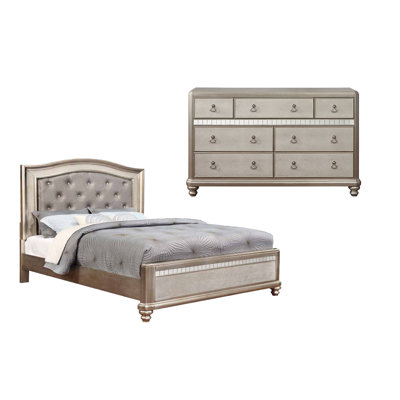 Ensemble de chambre avec grand lit 2 pièces Sabin