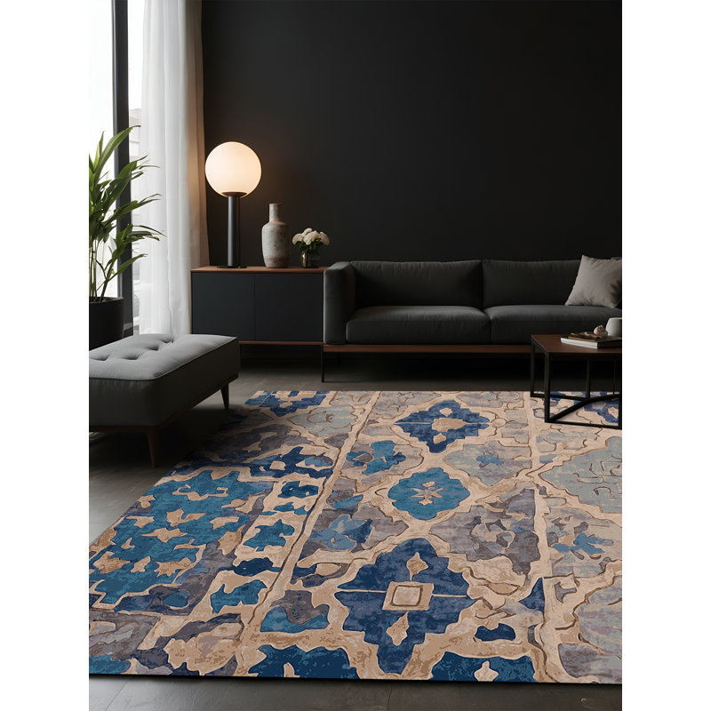 Tapis soyeux et moelleux, Carré 7 pi