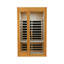 Sauna intérieur à infrarouge lointain à deux places Hemlock
