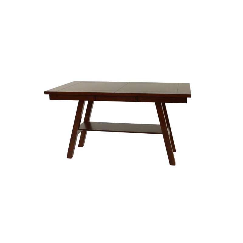 Galija Solid Wood Base Dining Table, 36"H x 60"L x 40"W