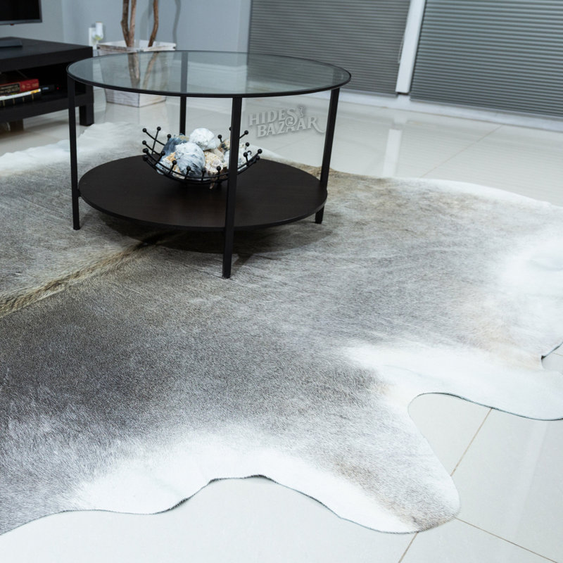 Tapis en cuir Novelty de 6 pi x 7 pi avec envers antidérapant Torlan